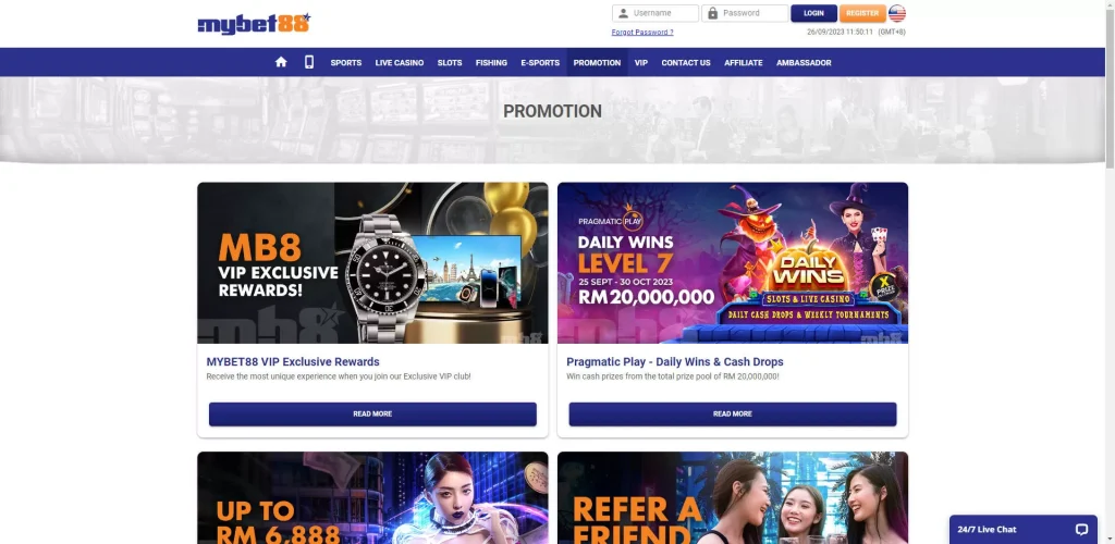 MyGame - Mybet88 - Promotion - MyGame22